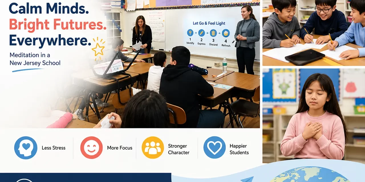 🏫 Mind Subtraction Goes Global: Meditation at a New Jersey Elementary School | Santa Clara Meditation