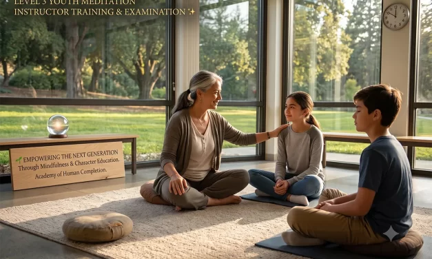 📢 Announcement: Level 3 Youth Meditation Instructor Training & Examination Plan 🌱 | Santa Clara Meditation