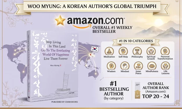 👑 First Korean Author Hits #1 Amazon Bestseller for Meditation | Santa Clara Meditation