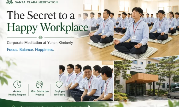 🏢 The Secret to a Happy Workplace: Corporate Meditation at Yuhan-Kimberly | Santa Clara Meditation