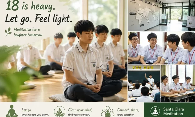 🎒 The Heavy Burden of Being 18: How High Schoolers Are Finding Peace | Santa Clara Meditation