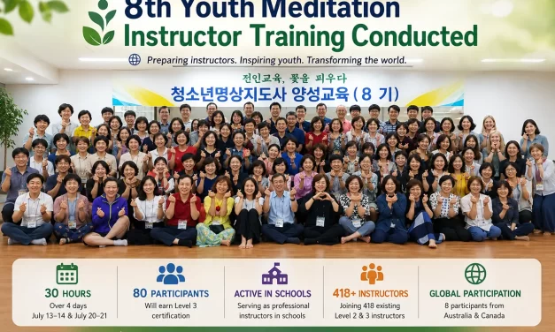 🎓 8th Youth Meditation Instructor Training Conducted 🌍 | Santa Clara Meditation