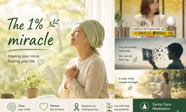 🎗️ The 1% Miracle: How Controlling Your Mind Can Help Overcome Cancer | Santa Clara Meditation