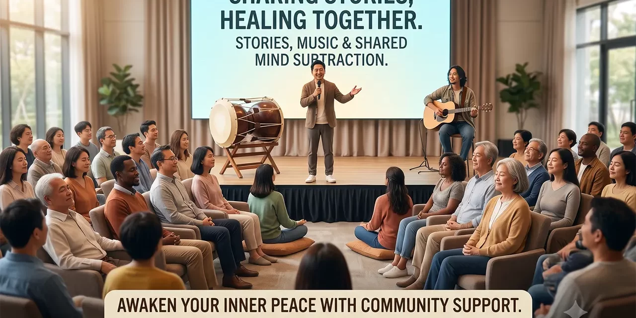 🌟 The Power of Shared Healing: Music, Stories, and Mind Subtraction | Santa Clara Meditation