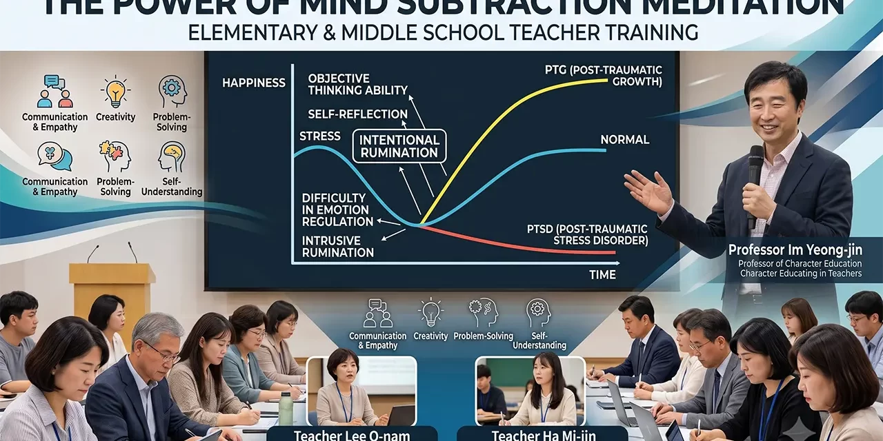 🏫 Daegu Metropolitan Office of Education Holds Practical School Meditation Education Lecture for Elementary and Middle School Teachers ✨ | Santa Clara Meditation