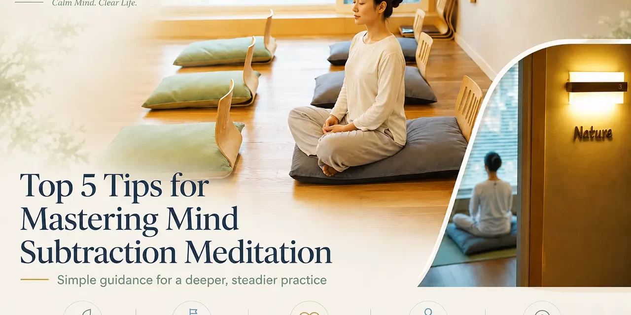🌟 Top 5 Tips for Mastering Mind Subtraction Meditation | Santa Clara Meditation