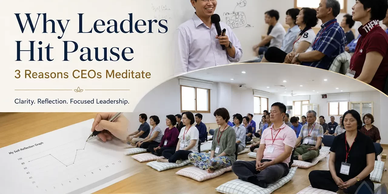 💼 Why Leaders Hit Pause: 3 Reasons to Meditate, Felt Directly by CEOs | Santa Clara Meditation