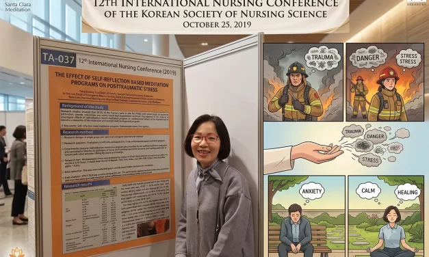 🚒 Presentation of Research on the Effects of Meditation for Firefighters at an International Academic Conference ✨ | Santa Clara Meditation