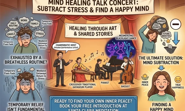 🌺 Finding a Break in a Breathless Routine: The Art of Mind Healing | Santa Clara Meditation