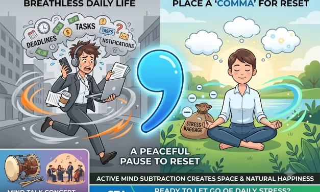 ⏸️ Placing a “Comma” in Your Breathless Daily Life | Santa Clara Meditation