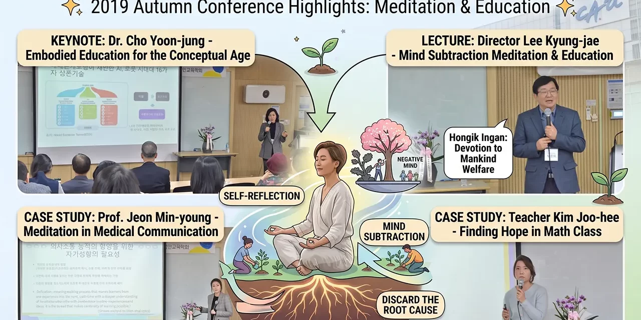 💡 ‘Human Completion Education Where Knowledge and Life Align’: 2019 Autumn Conference Held | Santa Clara Meditation