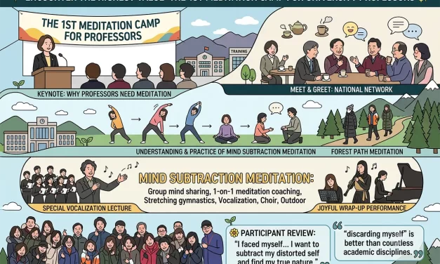 🌻 ‘Encounter the Highest Value’: The 1st Meditation Camp for University Professors | Santa Clara Meditation