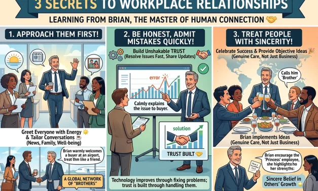 🌟 3 Secrets to Workplace Relationships: Why Overseas Buyers Only Look for Brian | Santa Clara Meditation