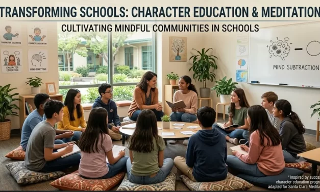 🏫 Transforming Schools: The Power of Character Education & Meditation | Santa Clara Meditation