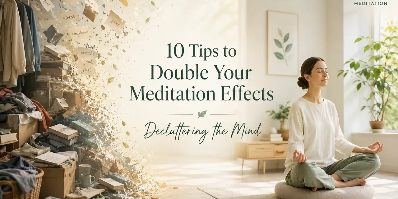 🌿 10 Tips to Double Your Meditation Effects: Decluttering the Mind ✨ | Santa Clara Meditation