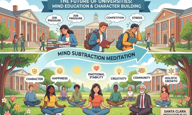 🎓 The Future of Universities: Mind Education & Character Building | Santa Clara Meditation