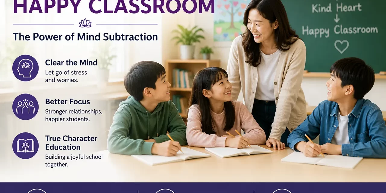 🏫 Creating a Happy Classroom: The Power of Mind Subtraction | Santa Clara Meditation