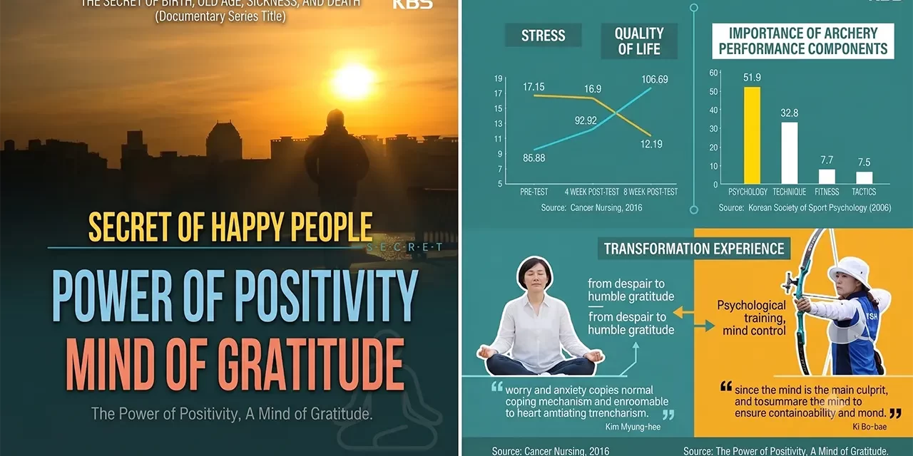 📺 The Power of Positivity: Meditation Featured on KBS’s ‘The Secrets of Life, Old Age, Illness, and Death’ ✨ | Santa Clara Meditation
