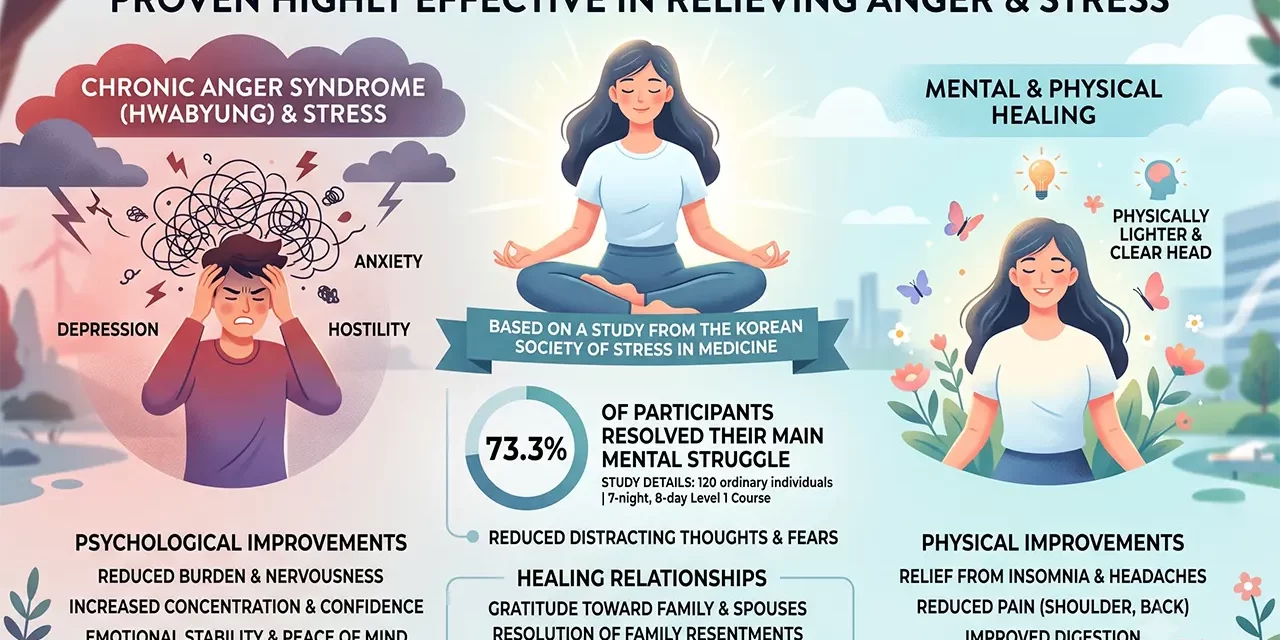 🧘‍♀️ ‘MA-EUM SU-RYUN MEDITATION’ PROVEN HIGHLY EFFECTIVE IN RELIEVING ANGER AND STRESS | SANTA CLARA MEDITATION