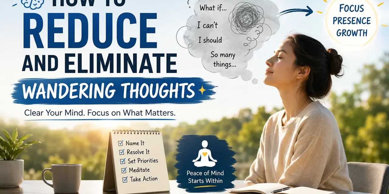 ✨ How to Reduce and Eliminate Wandering Thoughts | Santa Clara Meditation