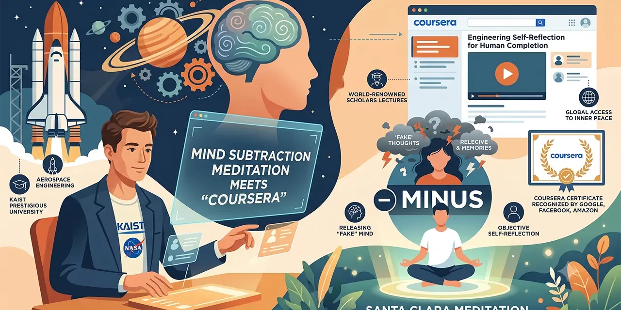 🎓 MIND SUBTRACTION MEDITATION MEETS ‘COURSERA’, AN ONLINE COURSE PLATFORM BY WORLD-RENOWNED SCHOLARS | SANTA CLARA MEDITATION