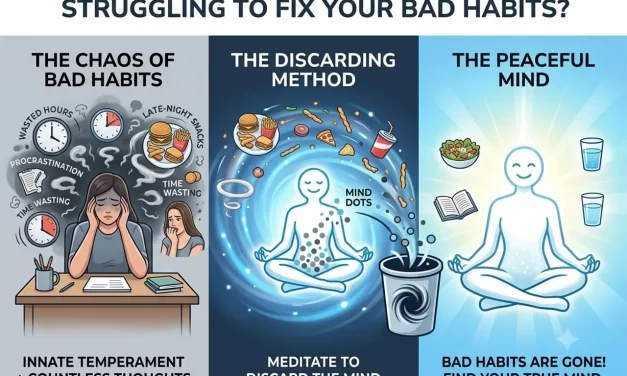💡 Are You Struggling to Fix Your Bad Habits? If You Throw Them Away, They Disappear! ✨ | Santa Clara Meditation