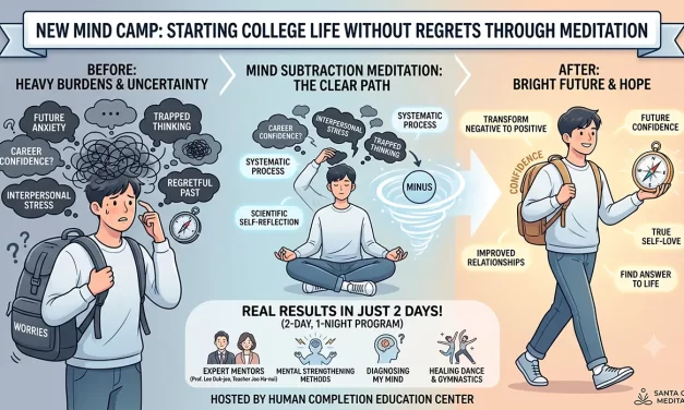 🎓 STARTING A COLLEGE LIFE WITHOUT REGRETS THROUGH MEDITATION: ‘NEW MIND CAMP’ | SANTA CLARA MEDITATION