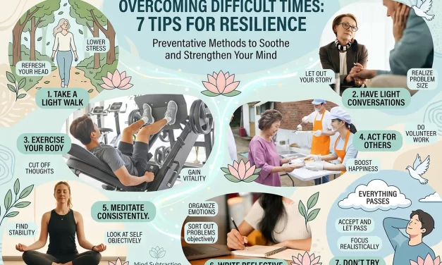 🌸 7 Tips (Preventative Methods) to Overcome Times When Life is Exhausting and Difficult | Santa Clara Meditation