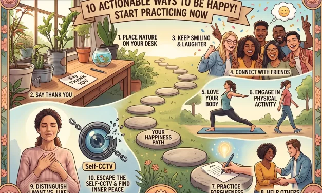 ✨ 10 Ways to Be Happy! Start Practicing Right Now | Santa Clara Meditation