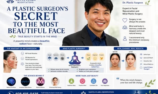 ✨ A PLASTIC SURGEON’S SECRET TO THE MOST BEAUTIFUL FACE | SANTA CLARA MEDITATION