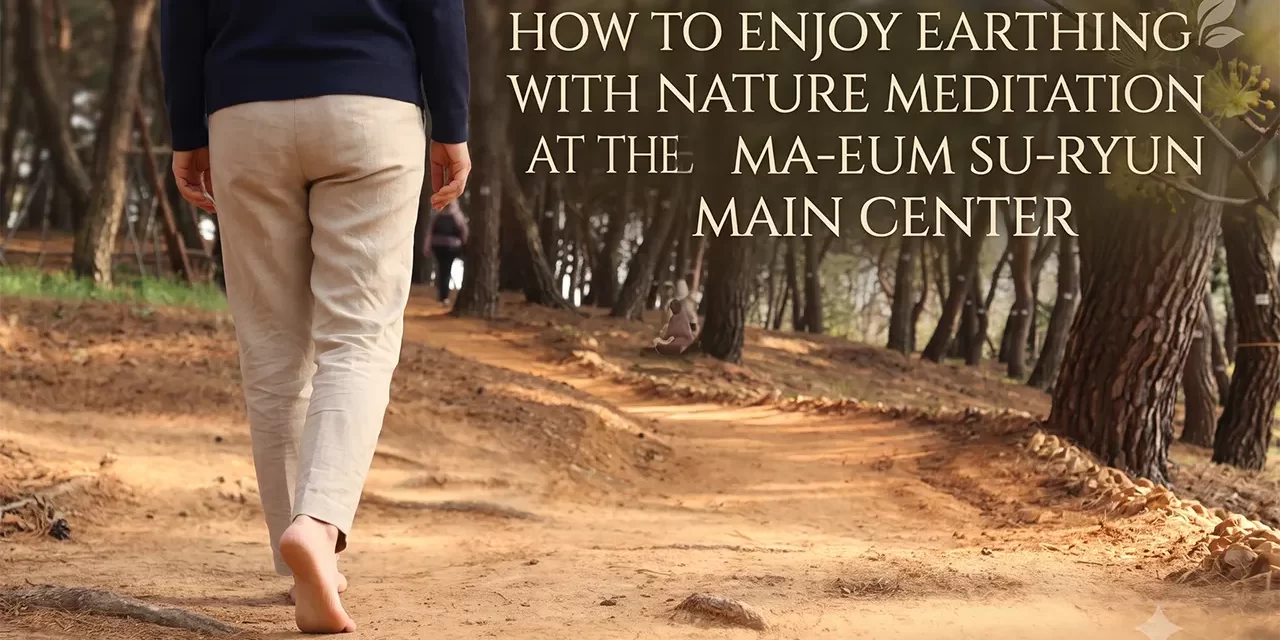 🌿 How to Enjoy Earthing with Nature Meditation at the Ma-eum Su-ryun Main Center | Santa Clara Meditation
