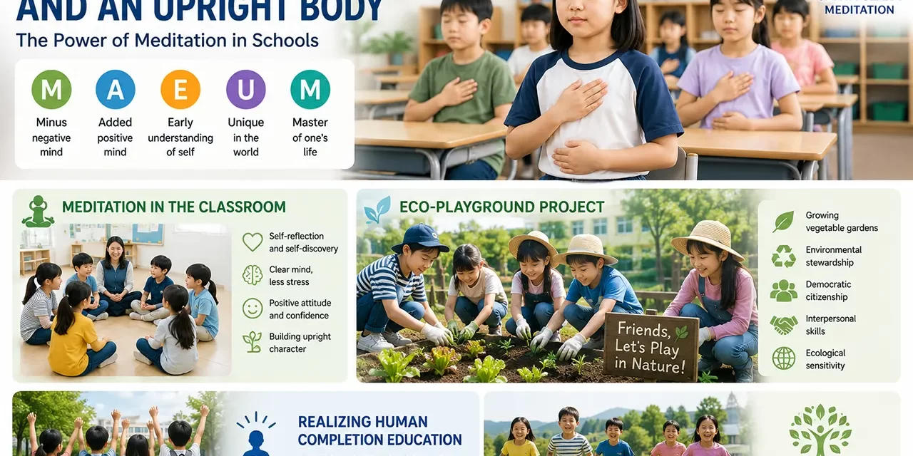 🌱 A CLEAR MIND AND AN UPRIGHT BODY: THE POWER OF MEDITATION IN SCHOOLS | SANTA CLARA MEDITATION
