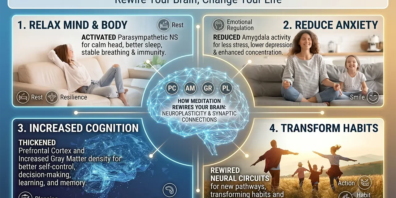 🌱 The Benefits of Meditation Revealed by Neuroscience | Santa Clara Meditation
