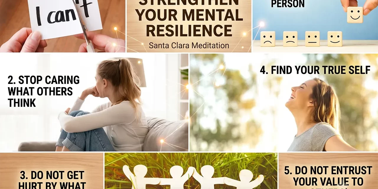 ⛵ 5 Ways to Strengthen Your Mental Resilience | Santa Clara Meditation
