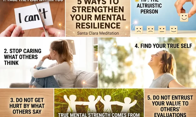 ⛵ 5 Ways to Strengthen Your Mental Resilience | Santa Clara Meditation
