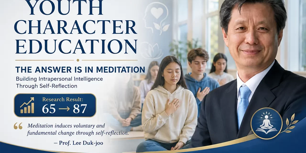 🎓 YOUTH CHARACTER EDUCATION: THE ANSWER IS IN MEDITATION | SANTA CLARA MEDITATION