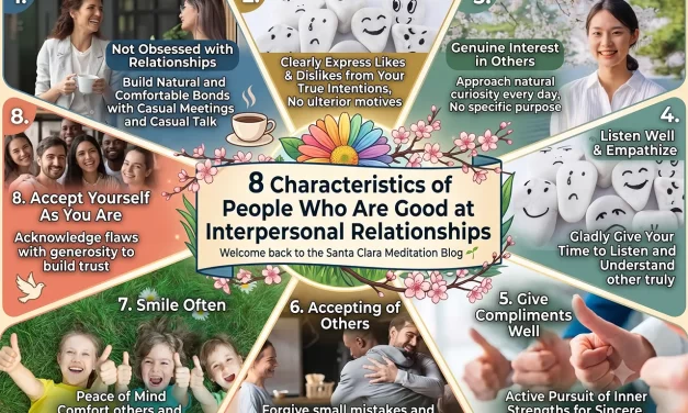 🦋 8 Characteristics of People Who Are Good at Interpersonal Relationships | Santa Clara Meditation