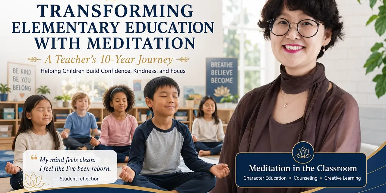 🎒 TRANSFORMING ELEMENTARY EDUCATION WITH MEDITATION: A TEACHER’S 10-YEAR JOURNEY | SANTA CLARA MEDITATION