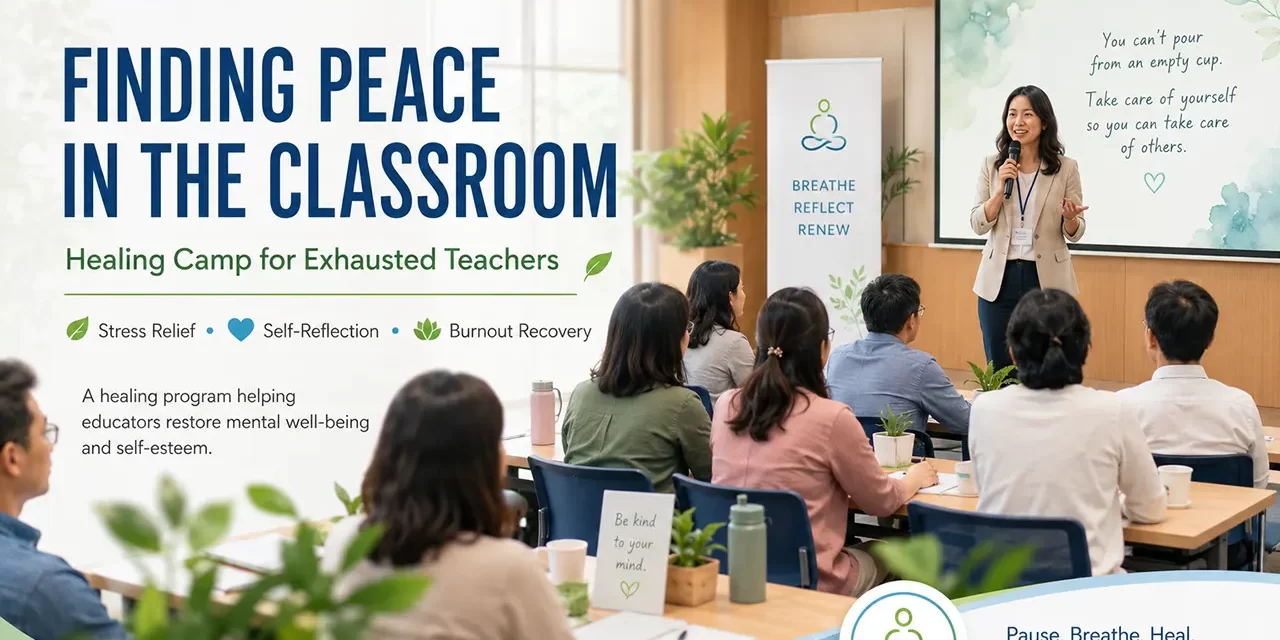 🍎 FINDING PEACE IN THE CLASSROOM: ‘HEALING CAMP’ FOR EXHAUSTED TEACHERS | SANTA CLARA MEDITATION