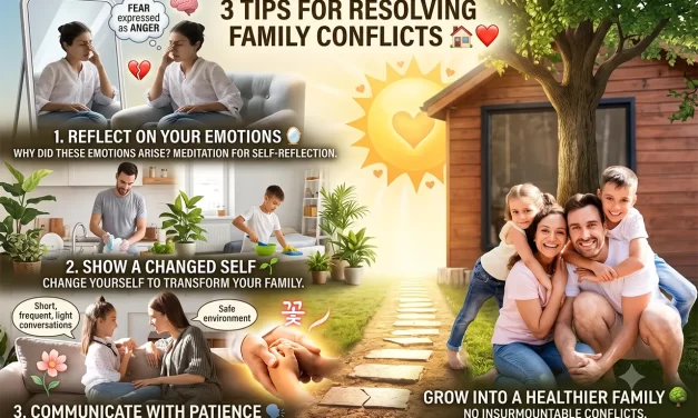 🏡 3 Tips for Resolving Family Conflicts | Santa Clara Meditation