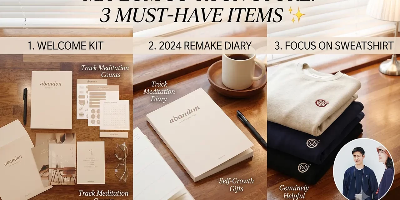 🛍️ 3 Must-Have Items Available Only at the Ma-eum Su-ryun Store | Santa Clara Meditation