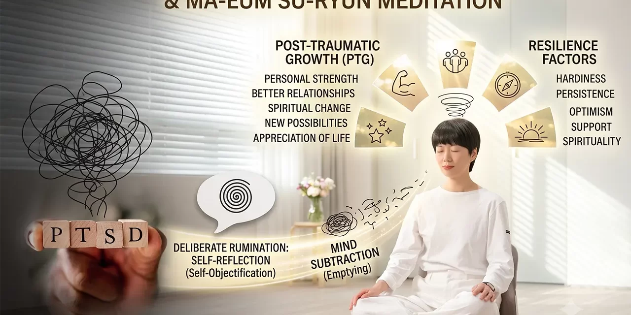 🌿 ‘Post-Traumatic Growth (PTG)’ and ‘Self-Reflection’: Healing Through Ma-eum Su-ryun | Santa Clara Meditation