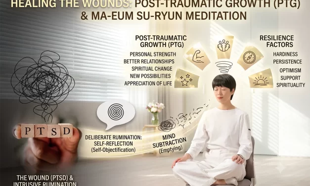 🌿 ‘Post-Traumatic Growth (PTG)’ and ‘Self-Reflection’: Healing Through Ma-eum Su-ryun | Santa Clara Meditation