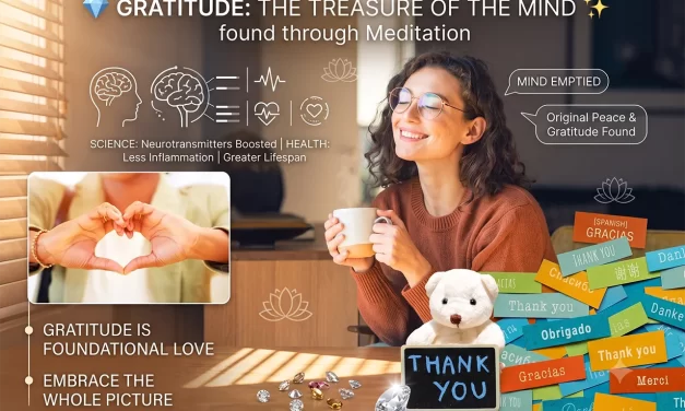 💎 Gratitude: The Treasure of My Mind Found Through Ma-eum Su-ryun Meditation | Santa Clara Meditation