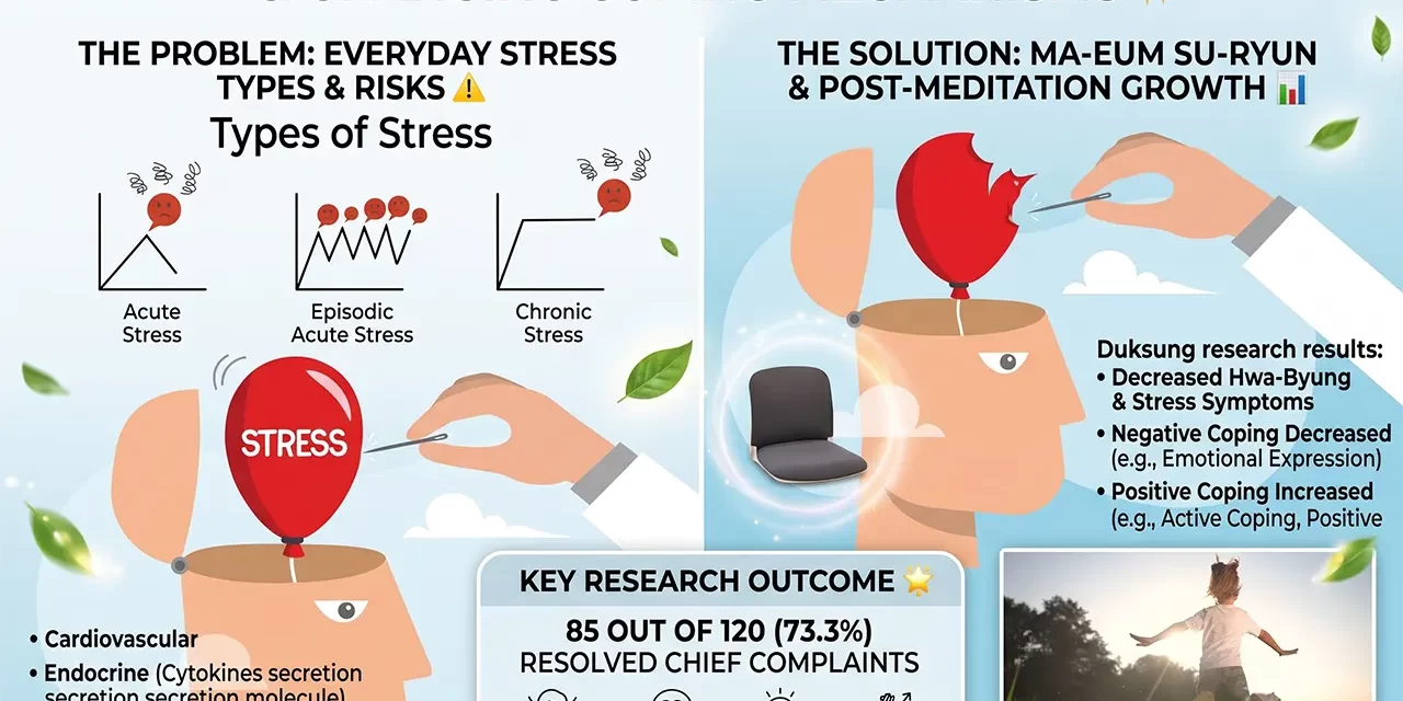 🌿 The Effects of Ma-eum Su-ryun Meditation on Alleviating Stress & Coping Mechanisms | Santa Clara Meditation