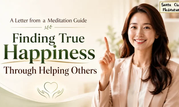 💛 The Secret to True Happiness: A Letter from a Meditation Guide | Santa Clara Meditation