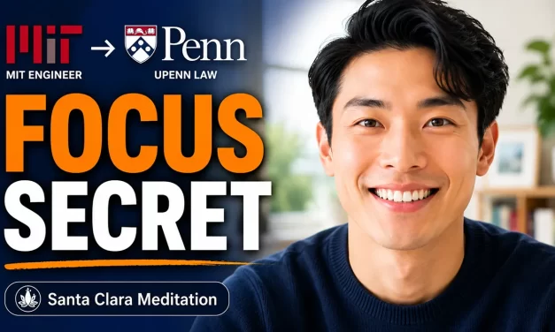 🎯 How Can I Improve My Focus? Jamin’s 3 Proven Methods for Laser-Sharp Concentration | Santa Clara Meditation