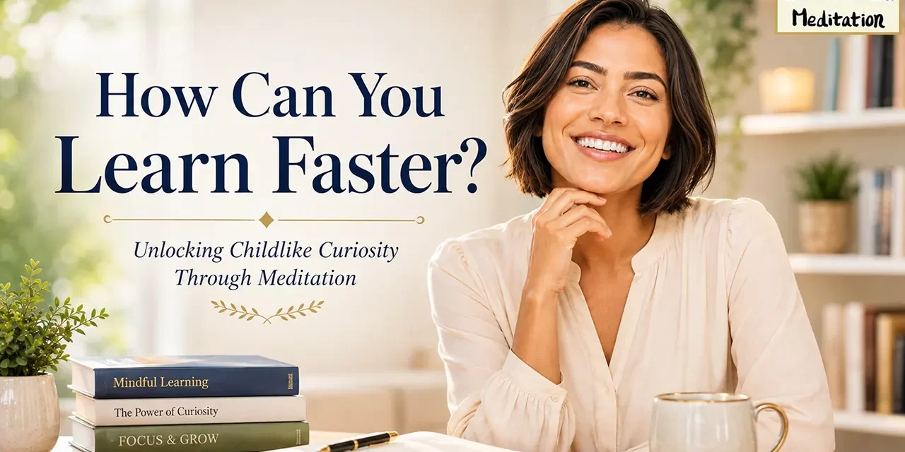 π The Secret to Learning Faster: Rediscovering Your Childlike Mind | Santa Clara Meditation