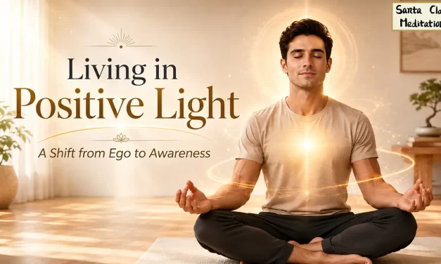 🌟 Living in Positive Light: Shifting from Ego to Awareness | Santa Clara Meditation