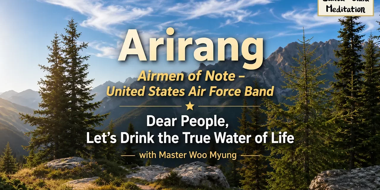 ๐ Dear People, Letโs Drink the True Water of Life: True Water of Life | Master Woo Myung | Santa Clara Meditation